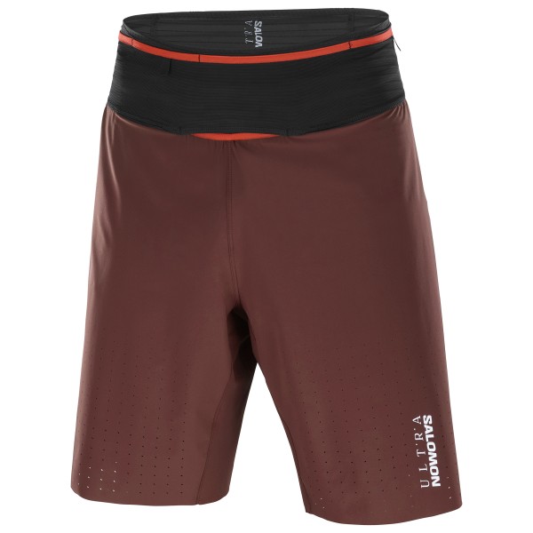Salomon - S/Lab Salomon Ultra 2in1 - Laufshorts Gr XS braun