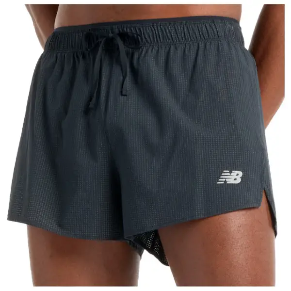 New Balance - RC Ultra Light Split Short 3'' - Laufshorts Gr S blau