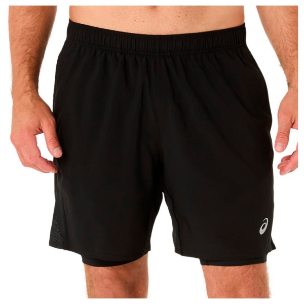 Asics - Core 2in1 7'' Short - Laufshorts Gr S schwarz