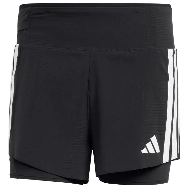 adidas - Adizero 2in1 Shorts - Laufshorts Gr S schwarz