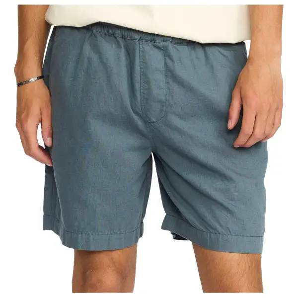Revolution - Linen Shorts - Shorts Gr S grau