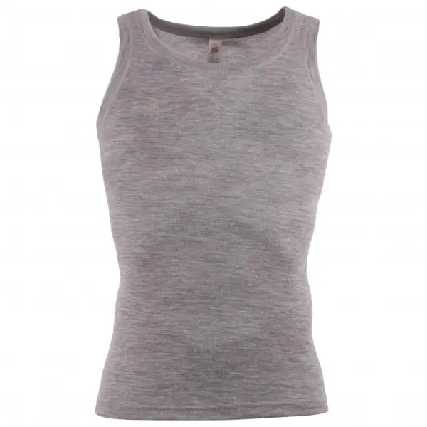 Engel - Achselshirt - Merinounterwäsche Gr 46/48 grau