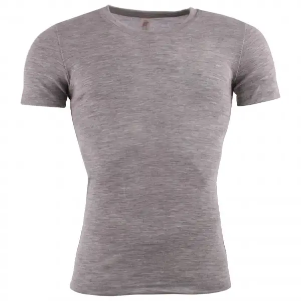 Engel - Shirt S/S - Merinounterwäsche Gr 50/52 grau