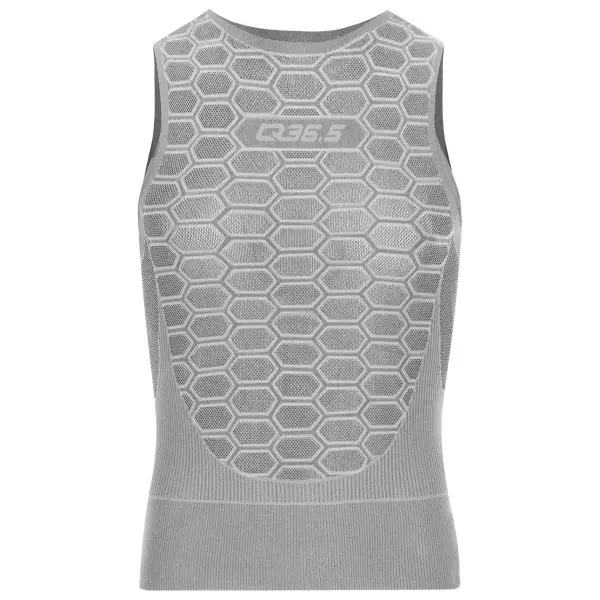 Q36.5 - Base Layer 1 sleeveless - Kunstfaserunterwäsche Gr S/M grau