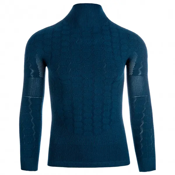 Q36.5 - Base Layer 4 Plus Longsleeve - Kunstfaserunterwäsche Gr XXS/XS blau