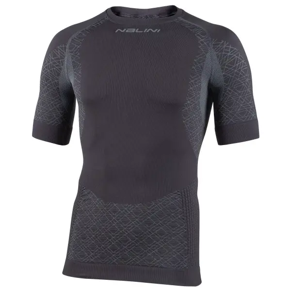 Nalini - Seamless Tech S/S - Kunstfaserunterwäsche Gr S/M grau