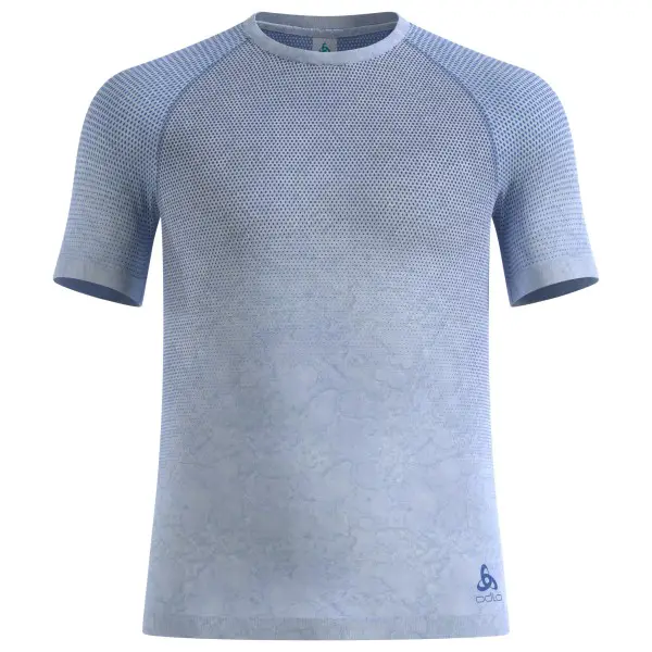 Odlo - Performance Light - Rain Dye Top Crew Neck S/S - Kunstfaserunterwäsche Gr S grau