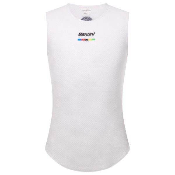 Santini - UCI World Champion Baselayer - Radunterhemd Gr XS/S weiß