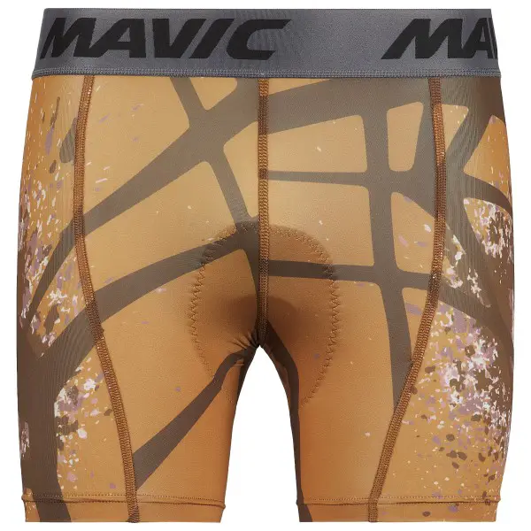 Mavic - Trail Liner Graphic Short - Radunterhose Gr XL braun/beige