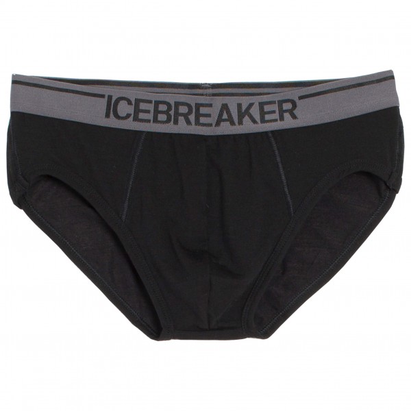 Icebreaker - Anatomica Briefs - Merinounterwäsche Gr M schwarz