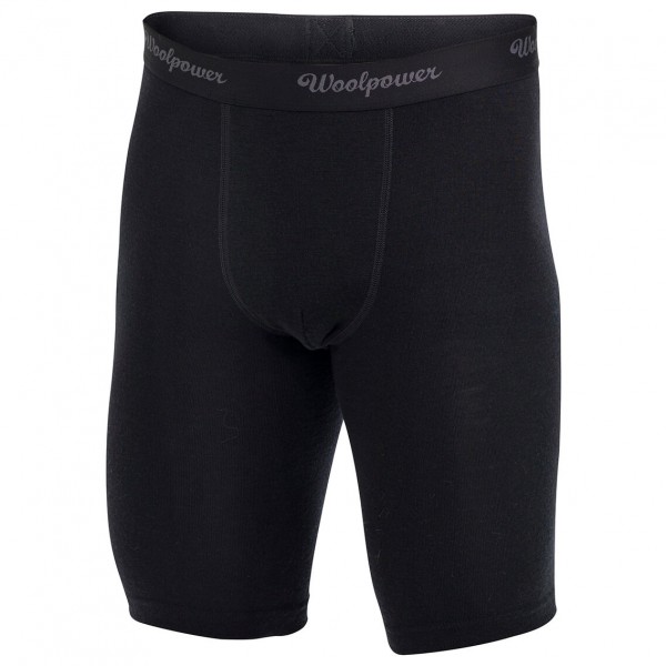 Woolpower - Boxer Xlong - Merinounterwäsche Gr S schwarz