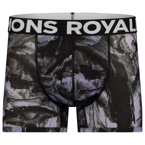 Mons Royale - Hold 'em Shorty Boxer - Merinounterwäsche Gr XXL schwarz/grau