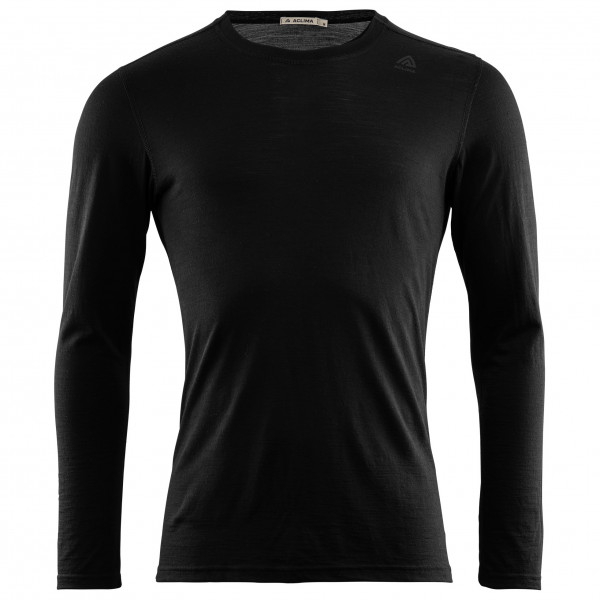 Aclima - Lightwool Undershirt Long - Merinounterwäsche Gr S schwarz