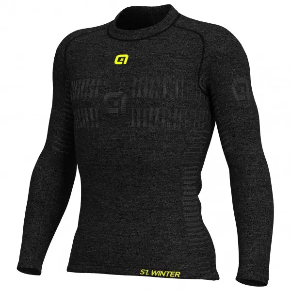 Alé - Intimo Wool L/S Baselayer - Merinounterwäsche Gr XXS/XS schwarz
