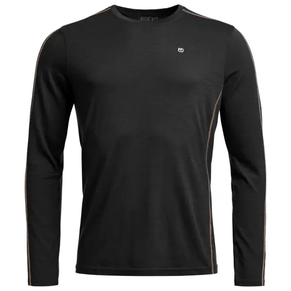 Ortovox - 185 Rock'N'Wool Long Sleeve - Merinounterwäsche Gr S schwarz