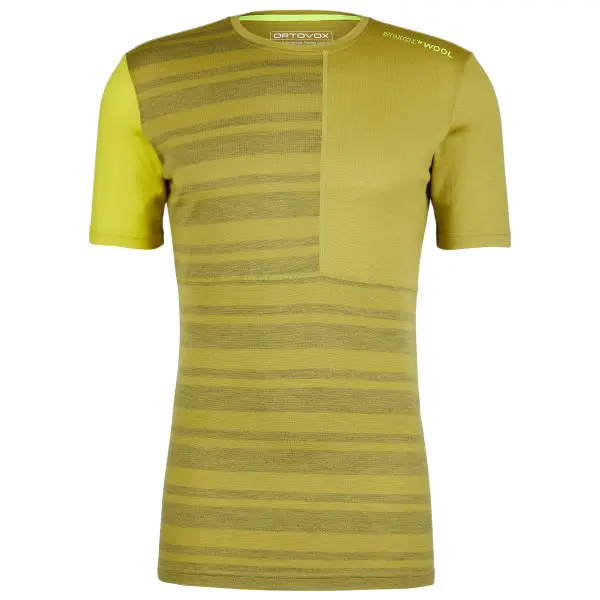 Ortovox - 185 Rock'N'Wool Short Sleeve - Merinounterwäsche Gr S oliv