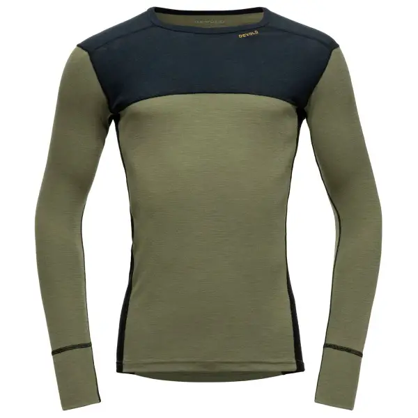 Devold - Lauparen Merino 190 Shirt - Merinounterwäsche Gr S oliv