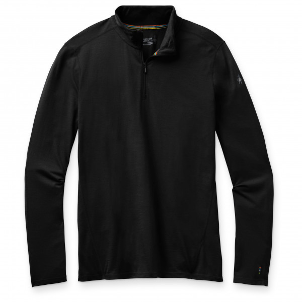 Smartwool - Classic All-Season Merino Base Layer 1/4 Zip Boxed - Merinounterwäsche Gr S schwarz