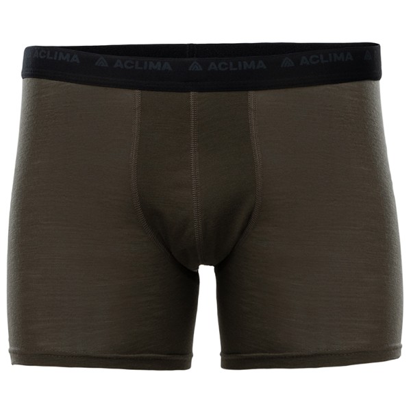 Aclima - Lightwool 140 Boxer - Merinounterwäsche Gr M schwarz