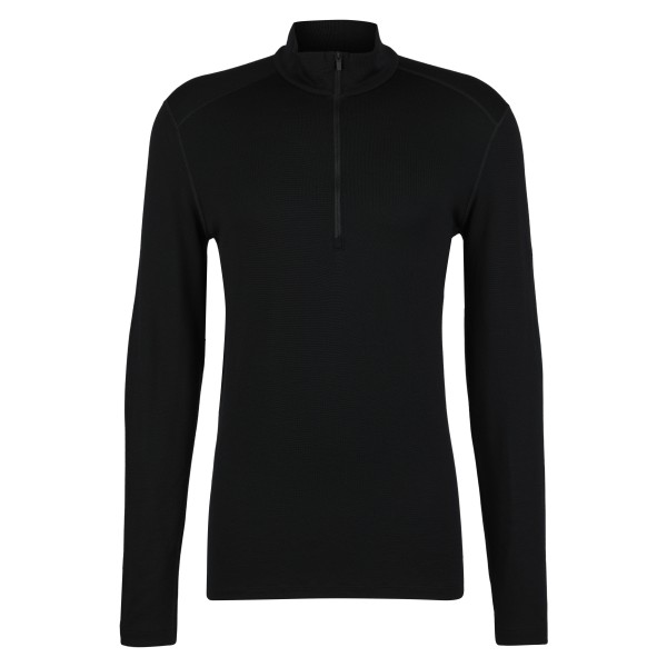 Icebreaker - 260 Tech L/S Half Zip - Merinounterwäsche Gr S schwarz