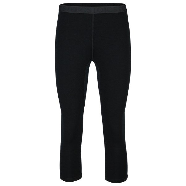 Stoic - MerinoMesh150 SadjemSt. 3/4 Pants - Merinounterwäsche Gr S schwarz
