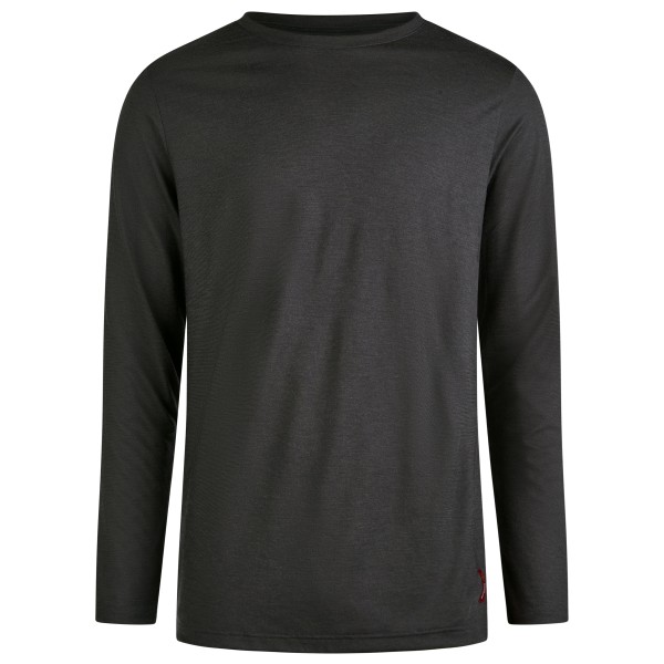 Transhumance - Basic Shirt Langarm - Merinounterwäsche Gr S schwarz