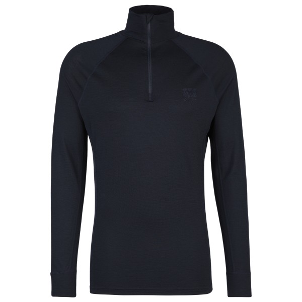 Stoic - Merino180 BengtSt. Half Zip - Merinounterwäsche Gr 3XL schwarz/blau
