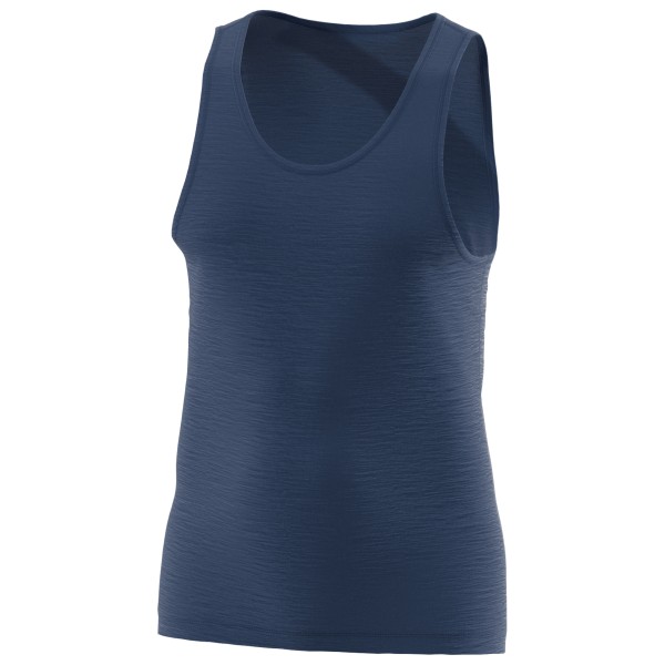 Löffler - Singlet Merino Light - Merinounterwäsche Gr 48 blau