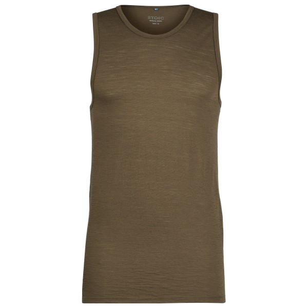 Stoic - Merino135 HovaSt. Tank - Merinounterwäsche Gr S braun