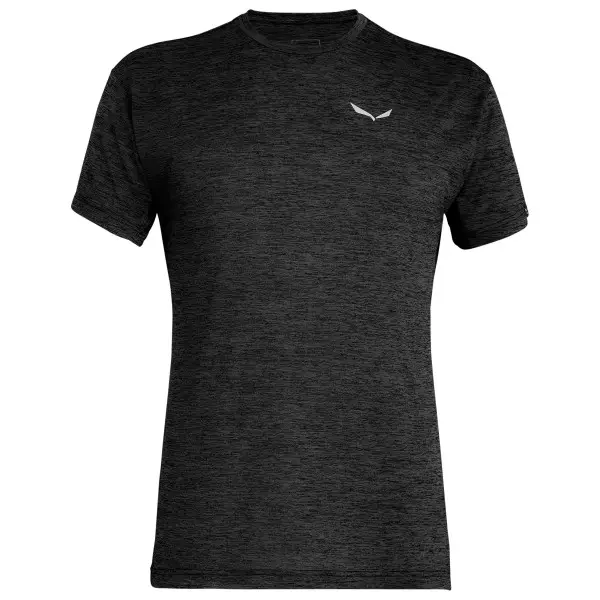 Salewa - Puez Melange Dry S/S Tee - T-Shirt Gr 46 schwarz