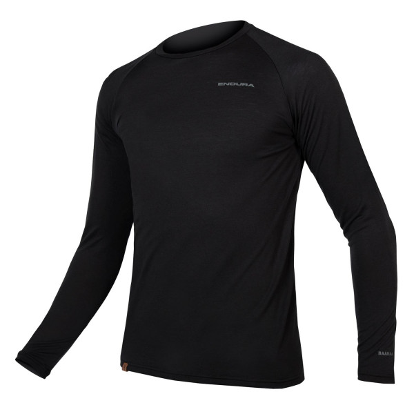 Endura - Baabaa Blend Langarm Baselayer - Funktionsshirt Gr S schwarz