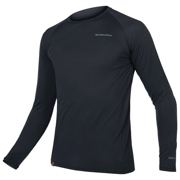 Endura - Baabaa Blend Langarm Baselayer - Funktionsshirt Gr XXL blau/schwarz