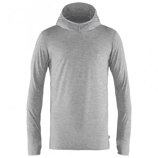 Fjällräven - Abisko Sun-Hoodie - Funktionsshirt Gr XS grau
