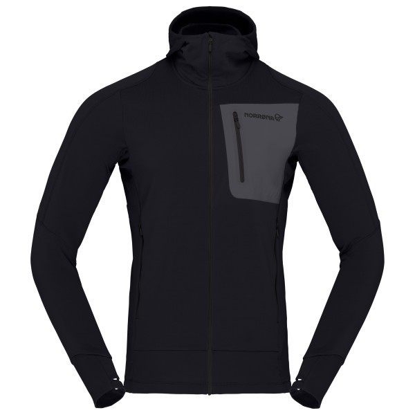 Norrøna - Falketind Aero60 Hood - Windjacke Gr M schwarz