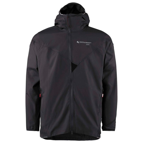 Klättermusen - Eitre Zip Hood Jacket - Windjacke Gr XL grau/schwarz