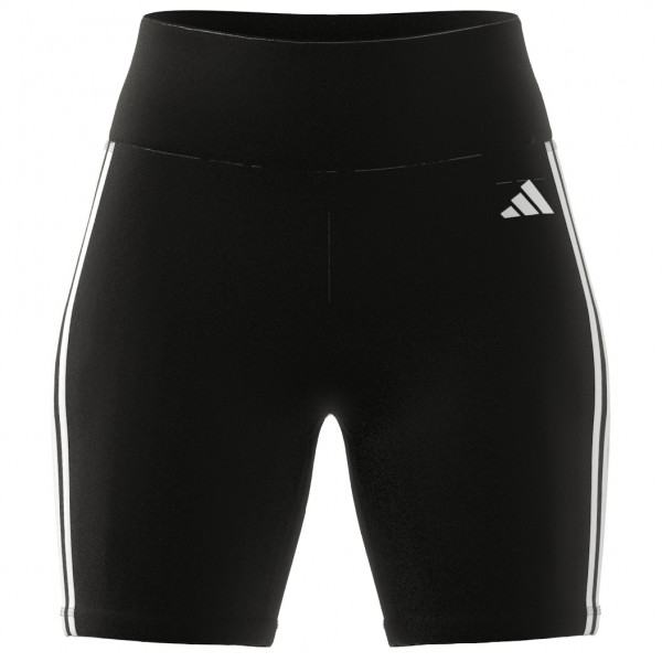 adidas - Women's TE 3 Stripes Short Tight - Lauftights Gr XXS schwarz