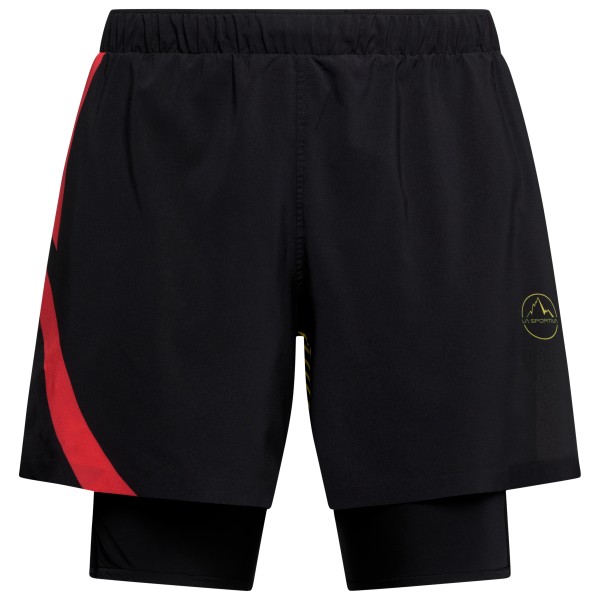 La Sportiva - Flow 5 Short - Laufhose Gr L schwarz