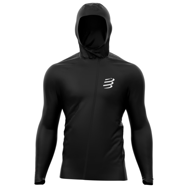 Compressport - Hurricane Waterproof 10/10 Jacket - Laufjacke Gr S schwarz
