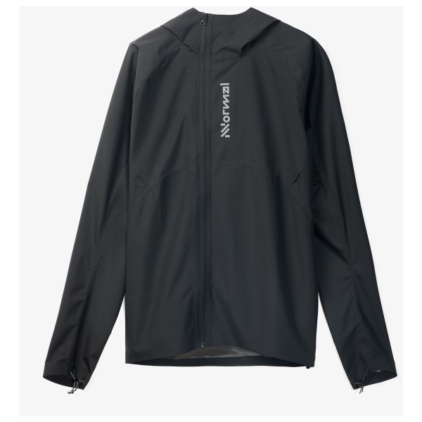 NNormal - Trail Rain Jacket - Laufjacke Gr XS schwarz/weiß
