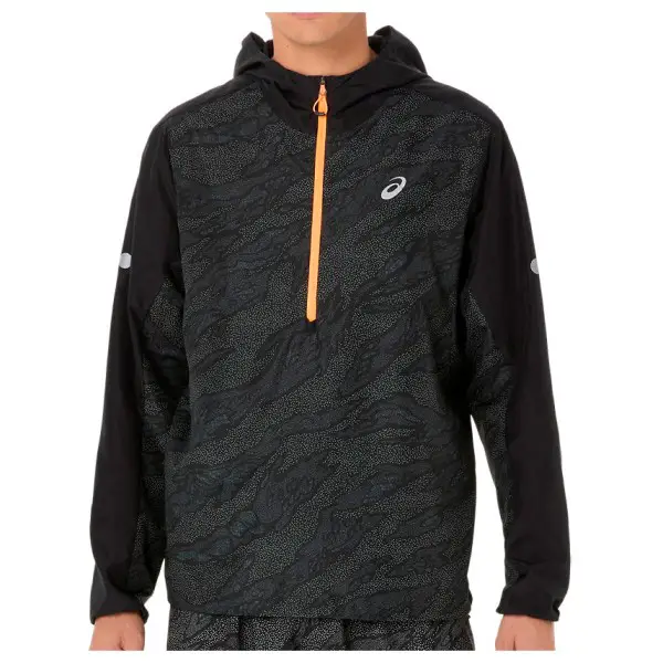 Asics - Fujitrail Packable Windbreaker - Laufjacke Gr S schwarz