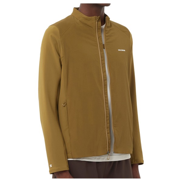Salomon - Mountain Flex Hybrid Jacket - Laufjacke Gr L braun