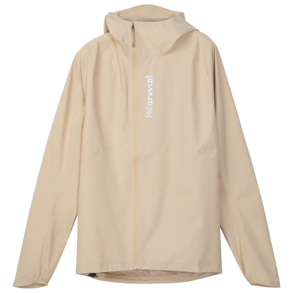 NNormal - Trail Rain Jacket 02 - Laufjacke Gr S beige