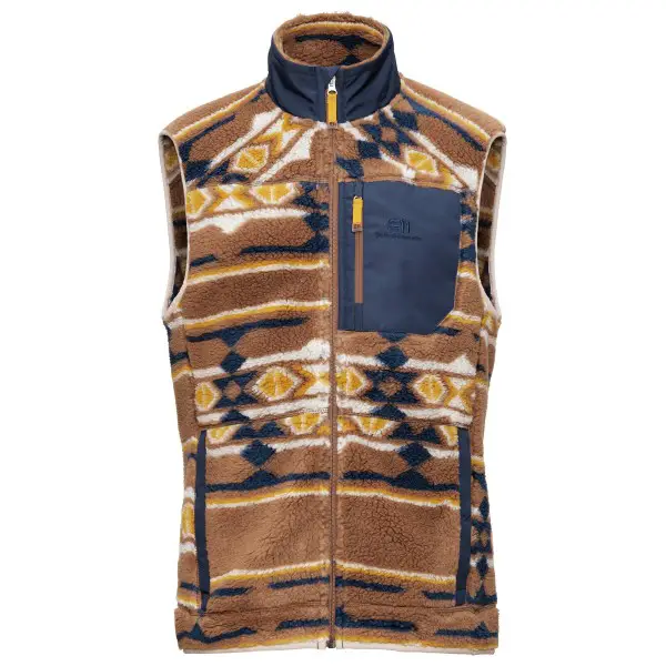 Elevenate - Glacier Pile Vest - Fleeceweste Gr M braun
