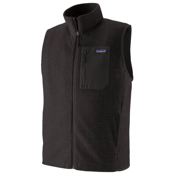 Patagonia - R1 Air Vest - Fleeceweste Gr S schwarz