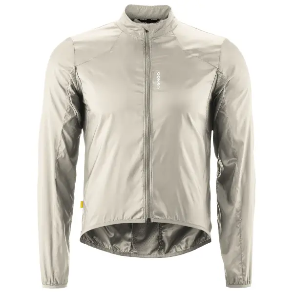 Gonso - Road Jacket Wind - Fahrradjacke Gr L grau/beige
