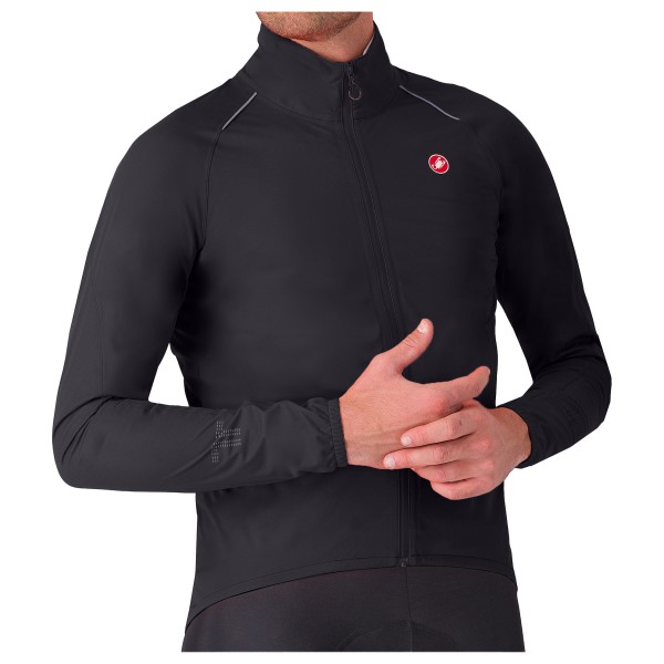 Castelli - Emergency 3 Rain Jacket - Fahrradjacke Gr L schwarz/grau
