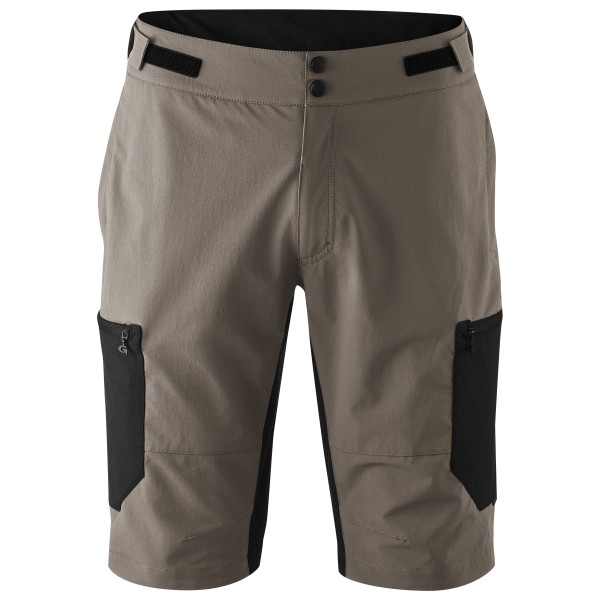 Gonso - Adventure Shorts Cargo - Radhose Gr M grau/braun