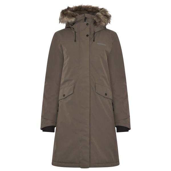 Didriksons - Women's Erika Parka 3 - Mantel Gr 32 braun/grau