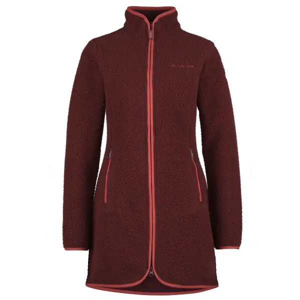 Vaude - Women's Punaka Fleece Coat - Mantel Gr 34 rot