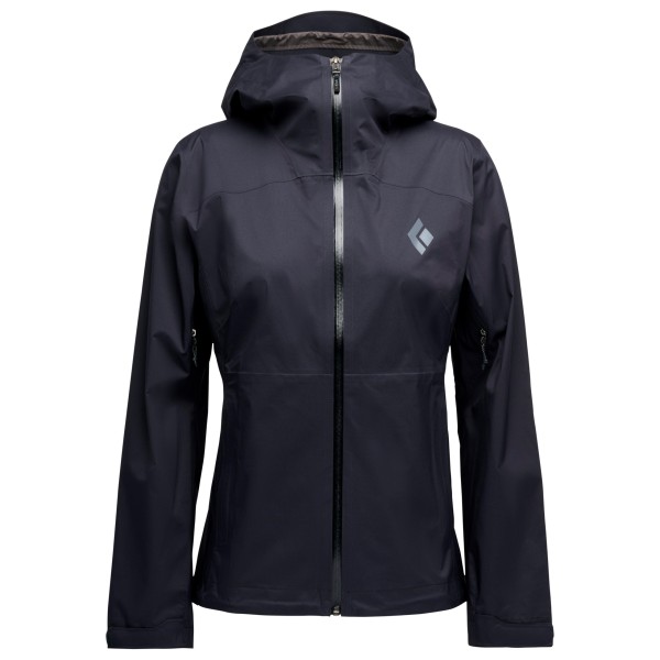 Black Diamond - Women's Fineline Stretch Shell - Regenjacke Gr XXS blau